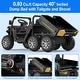 preview thumbnail 5 of 35, 24V 2 Seater Ride On Dump Truck with Remote Control Electric UTV Car
