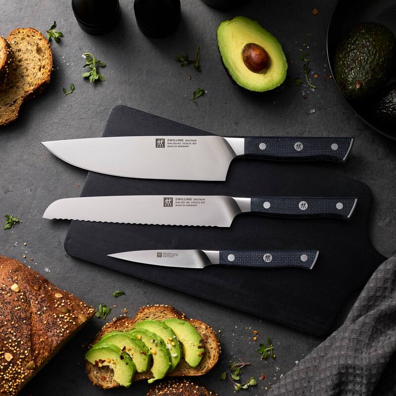 ZWILLING Spectrum 3-pc Knife Starter Set - Black