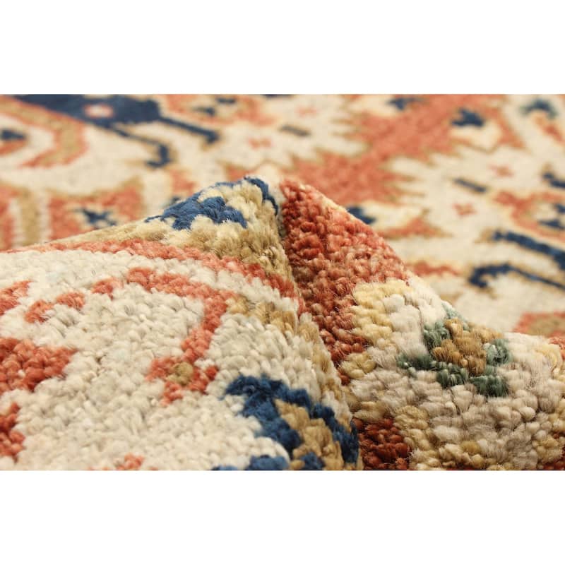ECARPETGALLERY Hand-knotted Jules Serapi Copper Wool Rug - 5'3 x 8'0