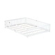 preview thumbnail 37 of 173, Toddler Floor Bed with Fence and Door, Montessori Platform Floorbed with Safety Guardrails for Children Boys Girls Kids Playroom