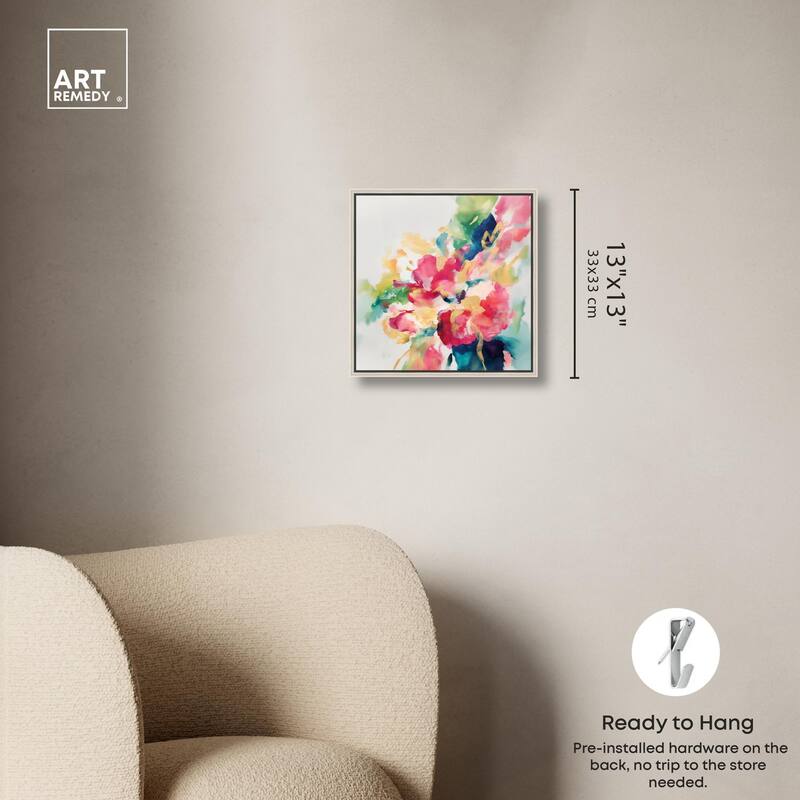 Essence of a Flower I Canvas by Art Remedy