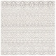 preview thumbnail 10 of 9, SAFAVIEH Audrey Hedva Rustic Moroccan Tribal Rug 6' Square - Grey/Ivory - Square