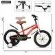 preview thumbnail 36 of 54, Adjustable 14" & 16" Kids Bike with Training Wheels, Safe Brakes & Easy Assembly