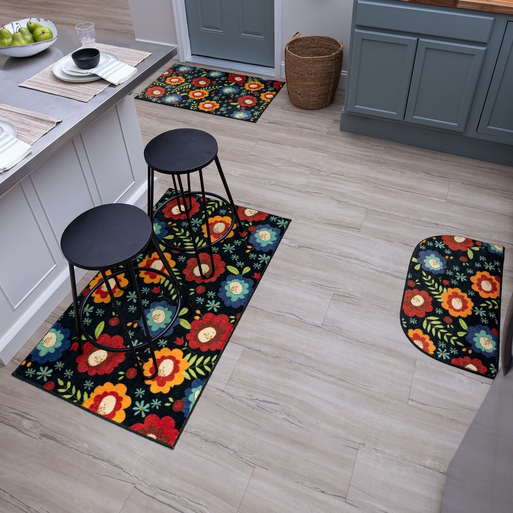 59'' Non-Slip Kitchen Rugs Soft Kitchen Mats Set for Floor Non