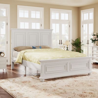 Traditional Town and Country Style Pinewood Vintage Bed
