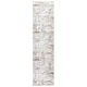 preview thumbnail 15 of 20, SAFAVIEH Princeton Elvie Modern Abstract Rug 2' x 7' Runner - Light Beige/Grey - Runner