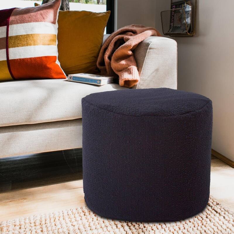 Allan Andrews Tall Pouf Barbet Royal