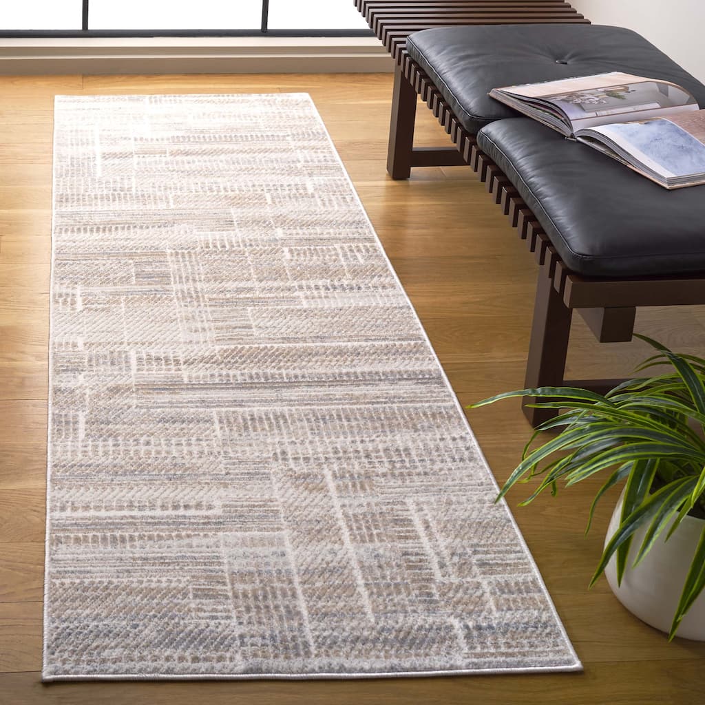 SAFAVIEH Amber Mexhide Contemporary Rug