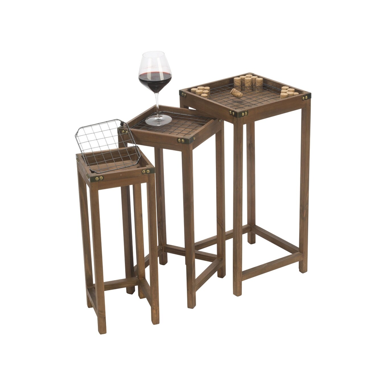 Narrow online nesting tables