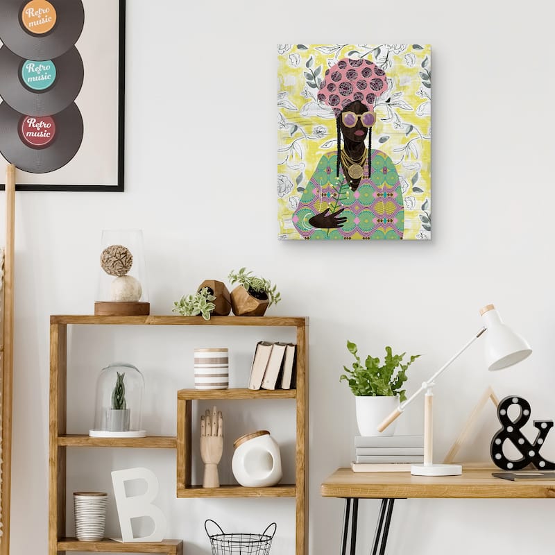 Queen of the Flowers by Nikki Chu Canvas Art Print
