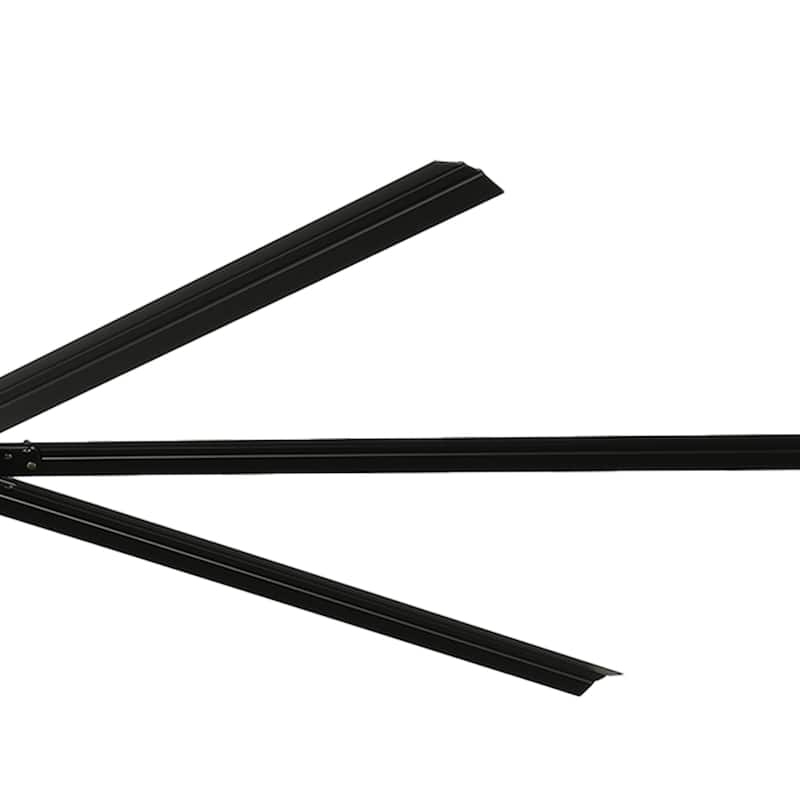 Moasis 96 Inch 7 Blade Industrial Large Ceiling Fan with Lights