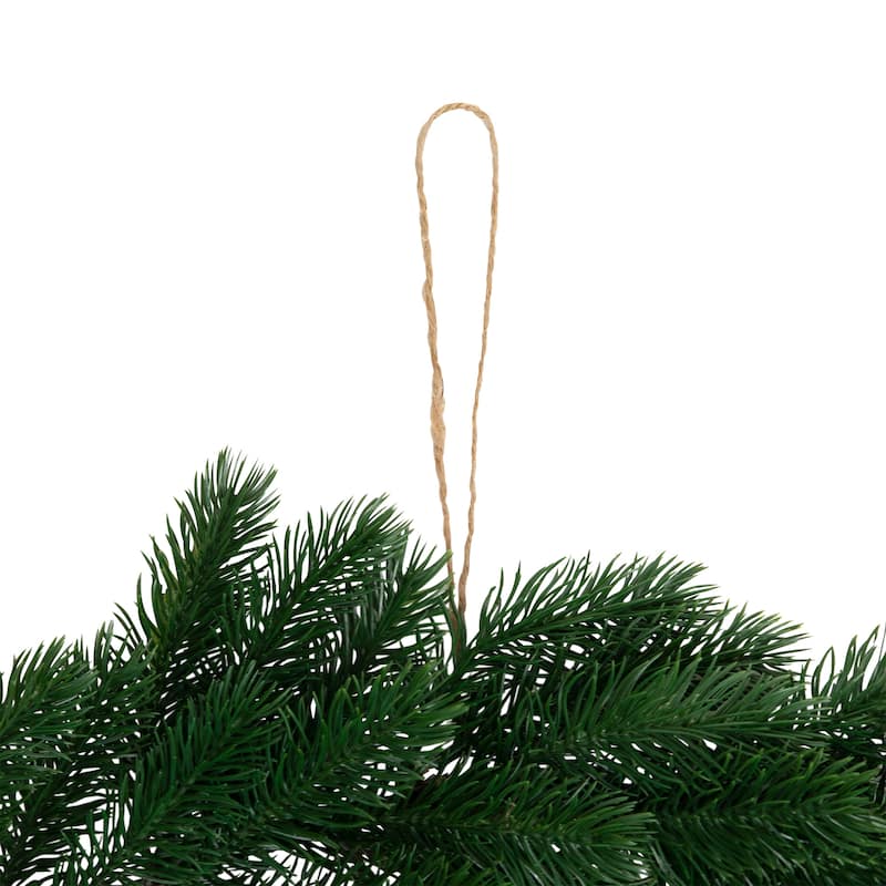 Real Touch ™ Evergreen Pine Artificial Christmas Wreath - 24" - Unlit