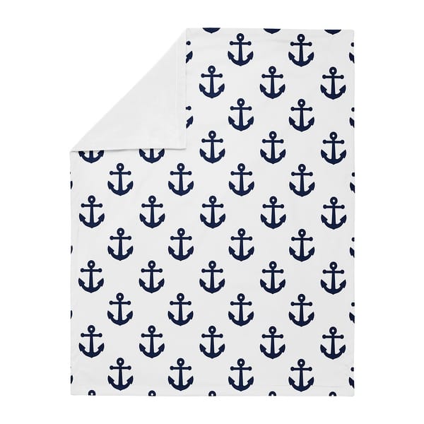 Coastal Anchors Quilted Blanket NCU0TH1312 main image 1