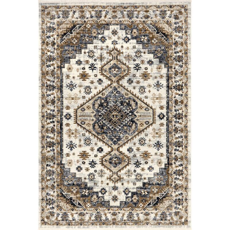 Nuloom Lakelynn Persian Medallion Area Rug