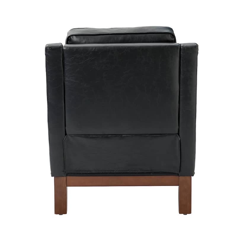 Etienne Comfy Living Room Armchair with Apron Design by HULALA HOME