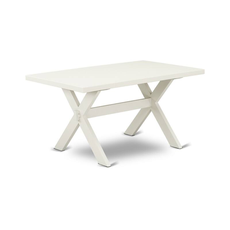 HomeStock 6-Piece Rectangle Natural Oak Finish Solid Wood Top Dining Table with 1-Bench, 4-Chairs