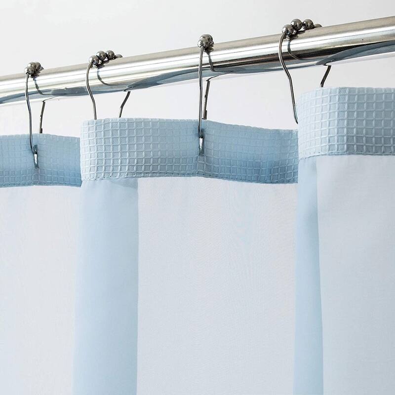 Porch & Den Roycroft Hotel Shower Curtain with Detachable Liner