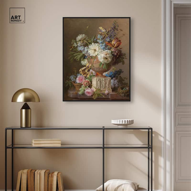 Alabaster Vase 1783 Canvas by Art Remedy