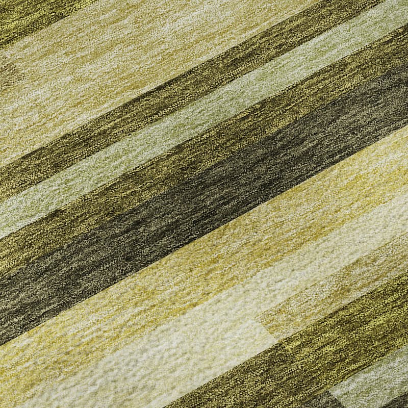 Premium Washable Super Soft Mosaic Stripe Mayfield Rug