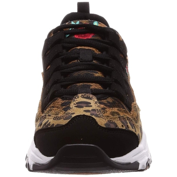 leopard skechers tennis shoes