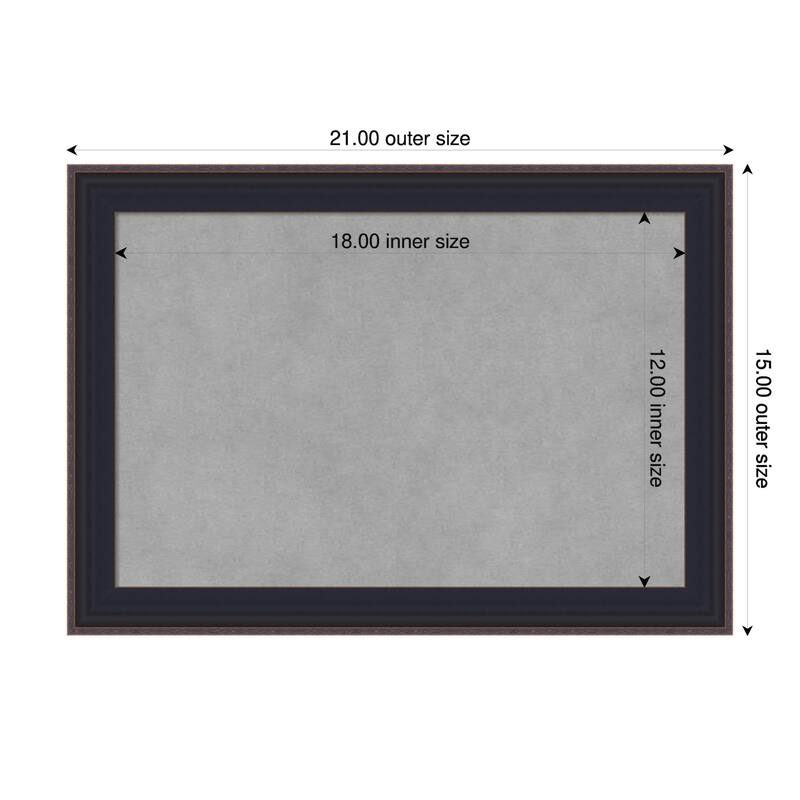 Amanti Art Havana Black Bronze Framed - 21 x 15 in