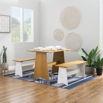 Beatty Farmhouse Rectangle Breakfast Table