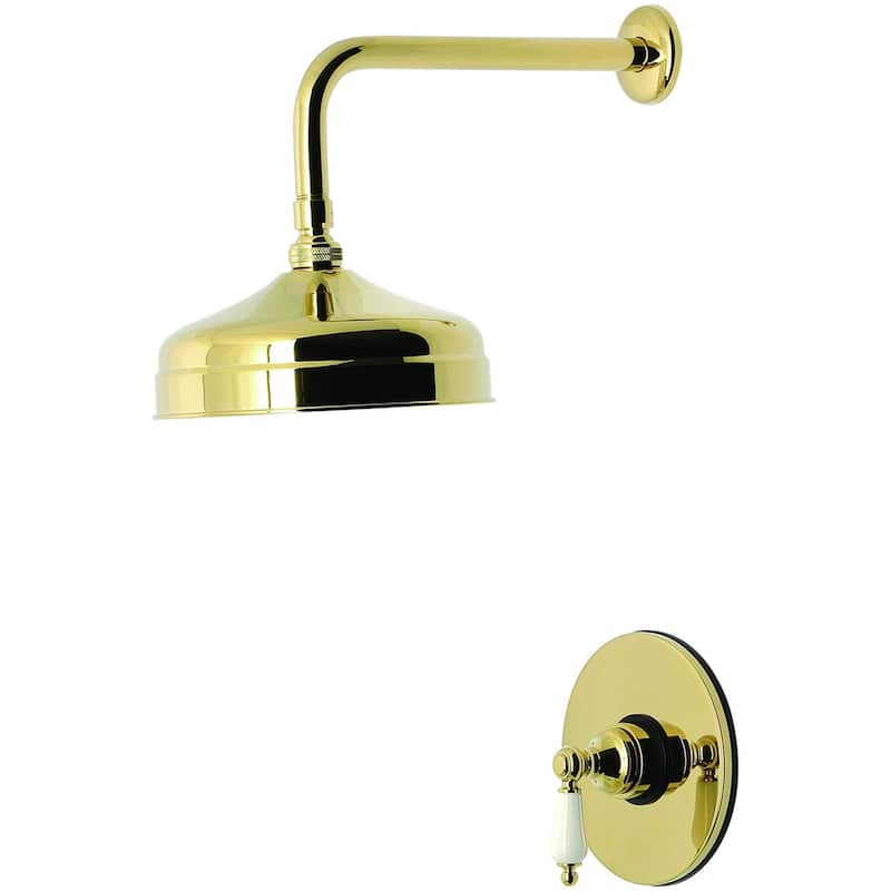 Kingston Brass KB633.PLSO Victorian Shower Only Trim Package with 1.8 - Polished Brass