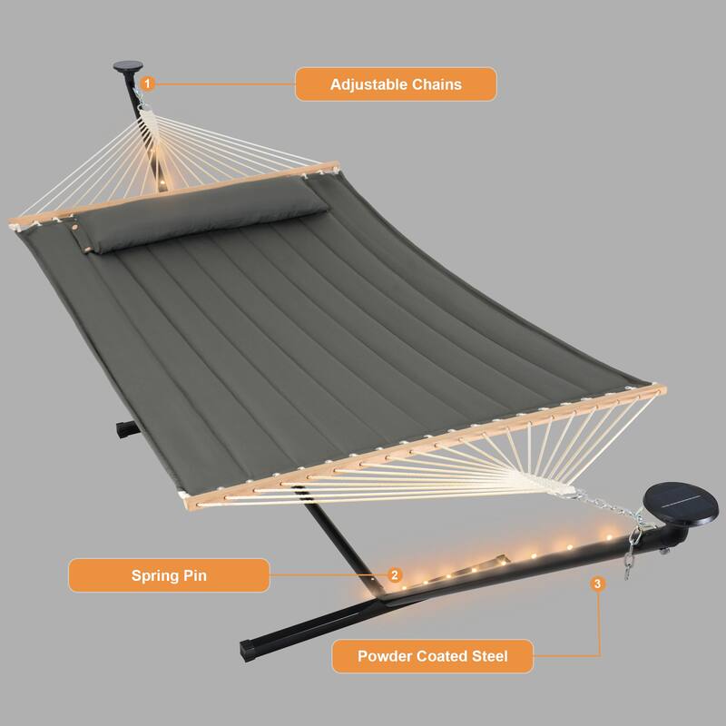 12 ft. Hammock with Stand - 149.6*55.1*45.3