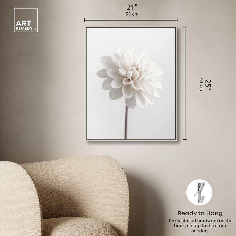 Pristine Blossom II Canvas by Art Remedy