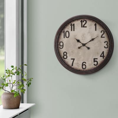 20" Round Wall Clock
