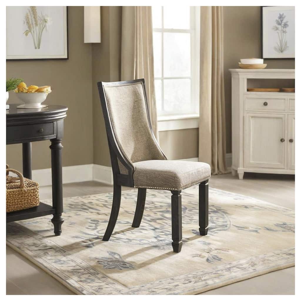 Signature Design By Ashley Tyler Creek Dining Room Chair - Set of 2 - Black/Gray