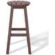 preview thumbnail 60 of 97, Laguna Hdpe All Weather Outdoor Patio 29" Round Bar Stool