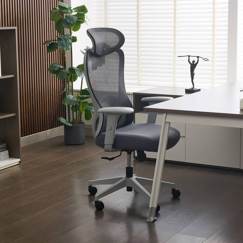 Executive Office Suite BIFMA-Certified Ergonomic Chair & Manager Desk