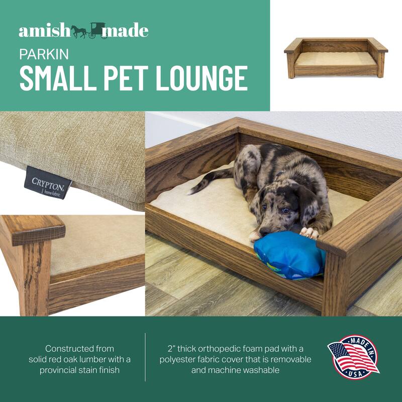 American Furniture Classics Model PASPL Parklin Small pet lounge with pad
