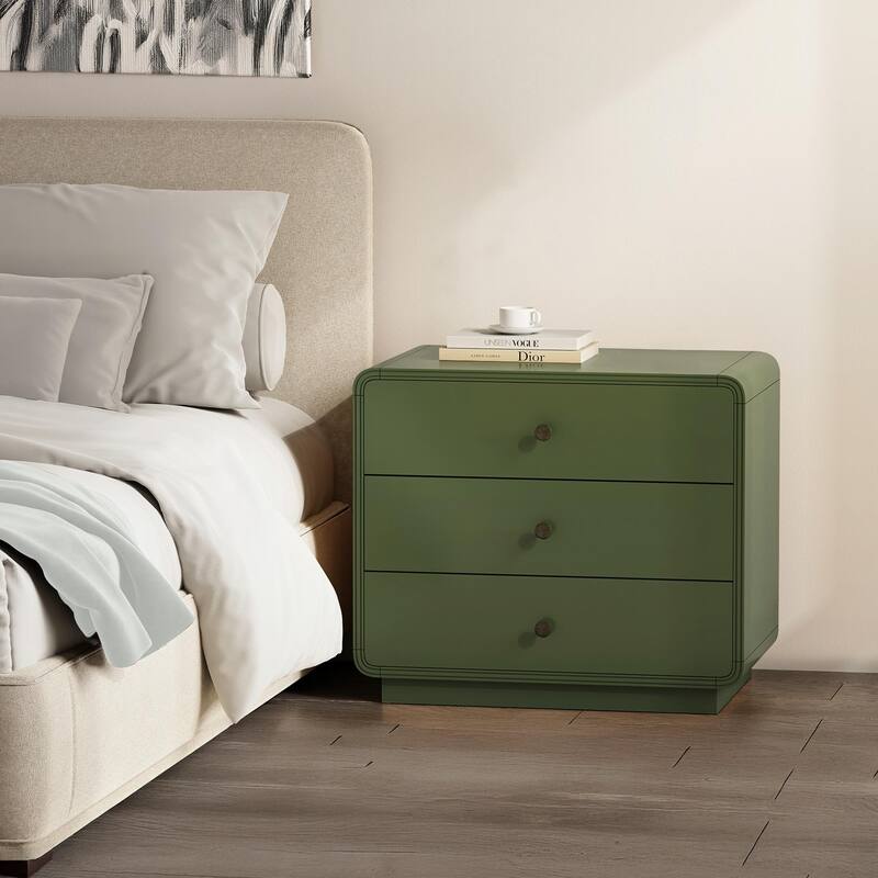 Manhattan Comfort Liora 28 Inch Nightstand