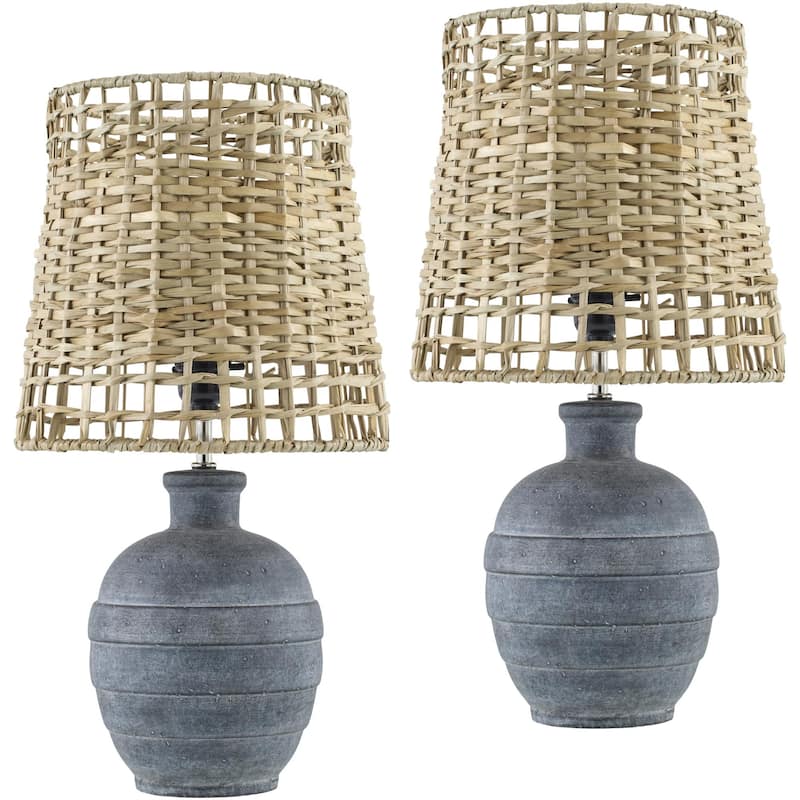 Livabliss Nightbloom Global Accent Table Lamp (Set of 2)