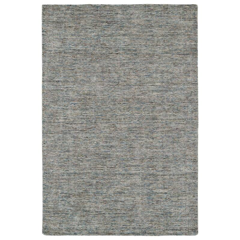 Addison Mission Multi Solid Tone Wool Blend Area Rug - 8' x 10' - Grey - Rectangle
