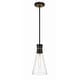 preview thumbnail 5 of 3, Crystorama Lighting Group QUN-1500 Quinn 7" Wide LED Mini Pendant