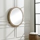 preview thumbnail 6 of 4, Uttermost Carbet Round Rope Mirror