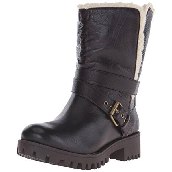 Shop Nine West Womens Olwyn Winter Boots Lined Fold Over Free