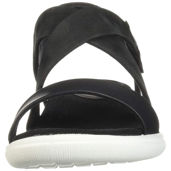 ecco women's damara crisscross flat sandal