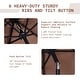preview thumbnail 29 of 111, Autlaycil 7.5FT Patio Umbrella with Tilt and Crank