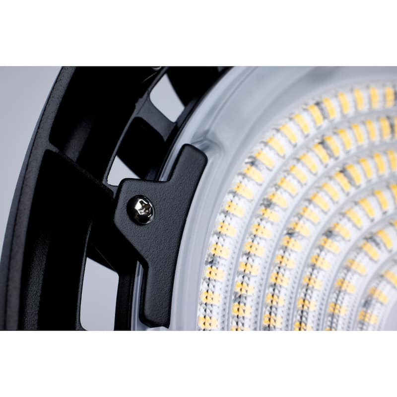 100 Watt UFO LED High Bay 4000K 14000 Lumens 120-277 Volt Black Finish