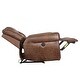 preview thumbnail 8 of 42, Classic Single Sofa Home Theater Recliner Seating With USB Port