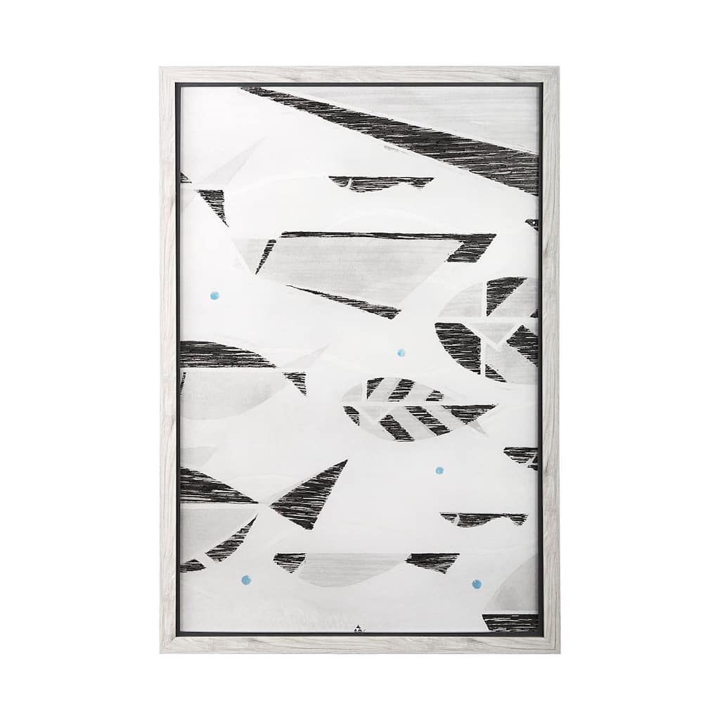 Se Promener II Framed Art Print