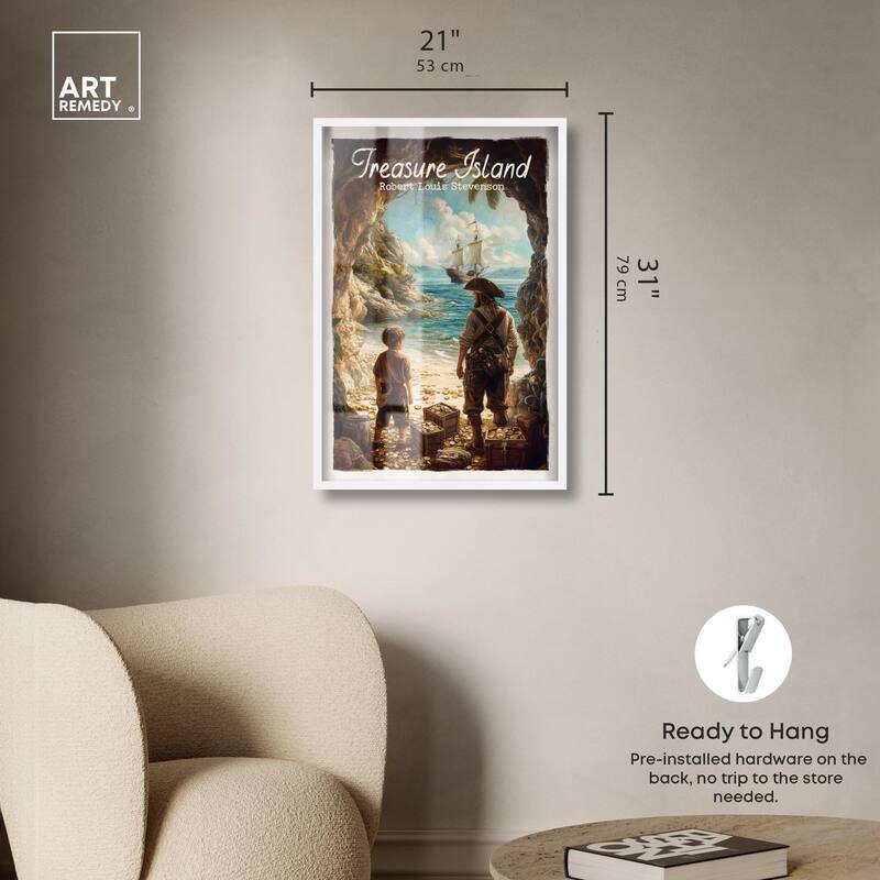 Treasure Island Classic Shadowbox by Art Remedy