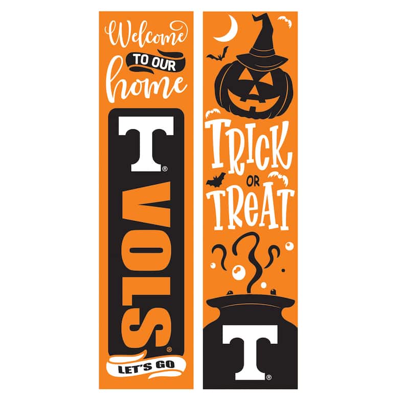 47" Double Sided Seasonal Porch Leaner, University of Tennessee - 47" x 11.25"