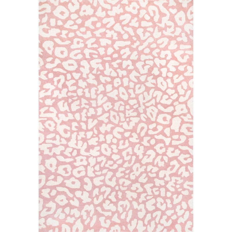 Nuloom Rorie Leopard Print Wool Area Rug