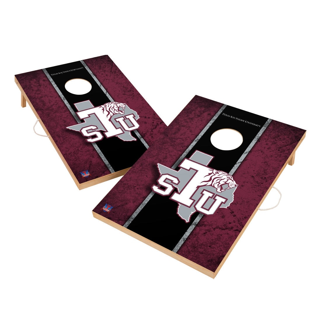 Vintage Texas Southern Tigers Regulation 2x4 Cornhole Set