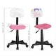 preview thumbnail 18 of 22, Kids Rolling Drawing Desk & Chair Set Colorful Rotating Upholstered Student Office Computer Chair for Children